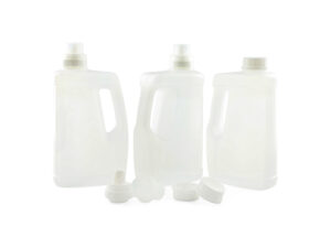 Bouteilles en plastique avec poignée