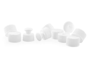 Snap-on caps, flip-top caps, caps for plastic bottles